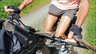 Cycling with long ball stretcher