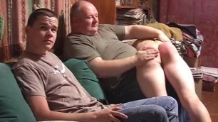 NO SEX -dad and Big Brother Punish the Family Faggot