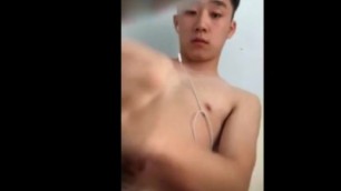 Handsome Chinese Boy Handjob