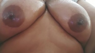 Oiled up Tittes