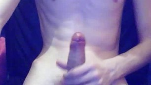 Homemade guy jacking off video