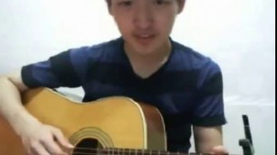 Korean singing 吉他小韓弟
