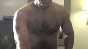 Big hairy black guy and a friend Stunning Blowjob