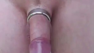 Walkabout wank and HUGE spurting orgasm