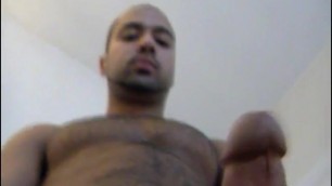 French Arab Sport Guy Is Wanking His Big Cock on Video !gay