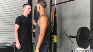 Brandon Anderson and Carter Woods penetrates each others holes