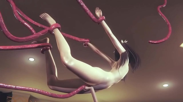 Yaoi Femboy - Kuki Blowjob and tentacl&period;es - Sissy crossdress Japanese Asian Manga Anime Game Porn Gay