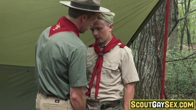 I don't oppose my scoutmaster, not even when he wants to take my virginity!