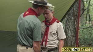 I don't oppose my scoutmaster, not even when he wants to take my virginity!