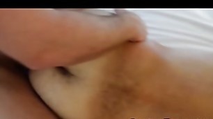 Some hardcore anal bareback with two gay hairy bears